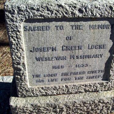 LOCKE Joseph Green 1869-1933