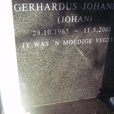 LINDE Gerhardus Johannes 1965-2001