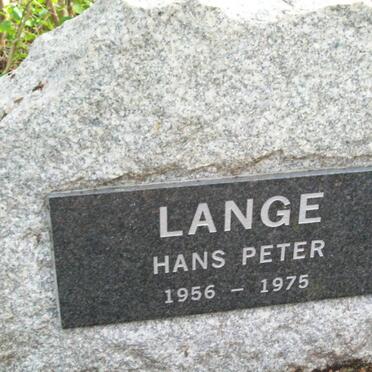 LANGE Hans Peter 1956-1975