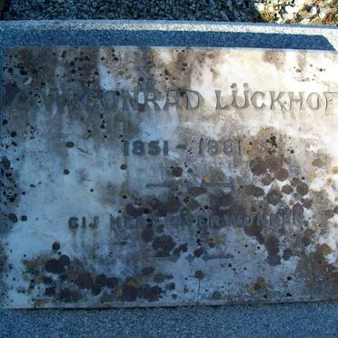 LUCKHOFF G.W. Conrad 1851-1881