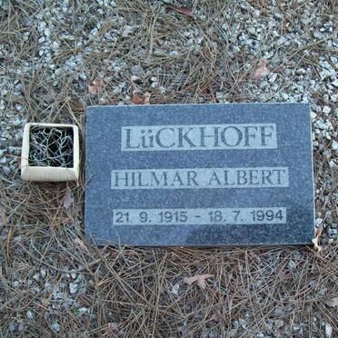 LUCKHOFF Hilmar Albert 1915-1994
