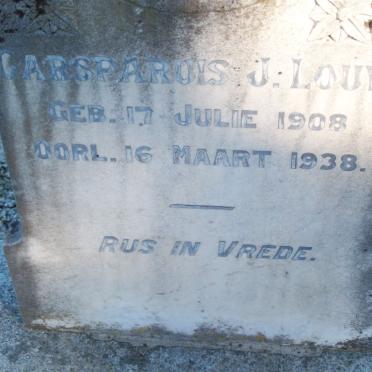 LOUW Casparius J. 1908-1938