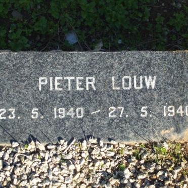 LOUW Pieter 1940-1940