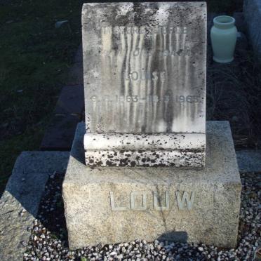 LOUW Louise 1963-1963