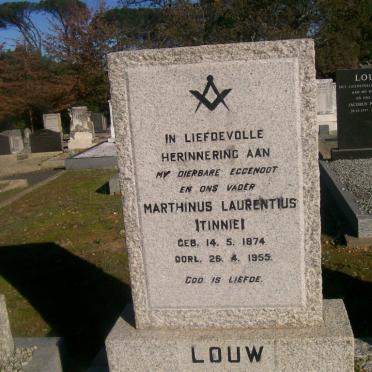 LOUW Marthinus Laurentius 1874-1955