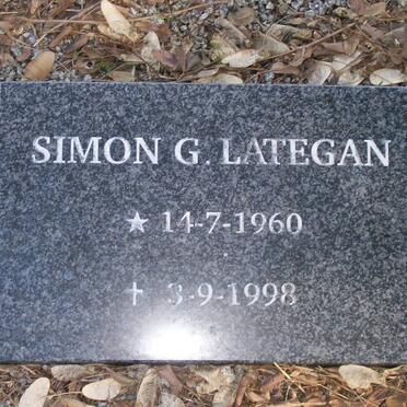 LATEGAN Simon G. 1960-1998