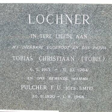 LOCHNER Tobias Christiaan 1915-1964 &amp; Pulcher F.U. SMIT 1920-1966
