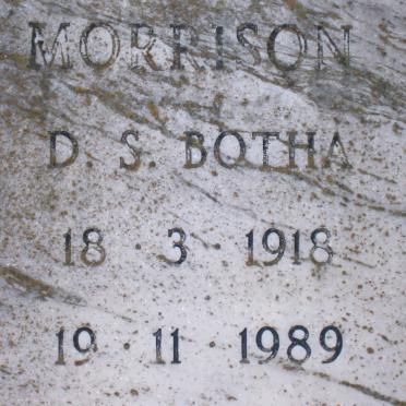MORRISON D.S. Botha 1918-1989