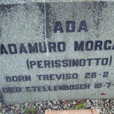 MORGANTE Ada Cadamuro nee PERISSINOTTO 1913-1983
