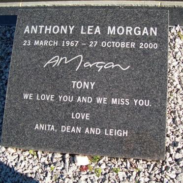 MORGAN Anthony Lea 1967-2000