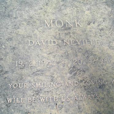 MONK David Neville 1947-1984