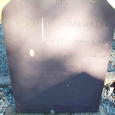 MORKEL vanne