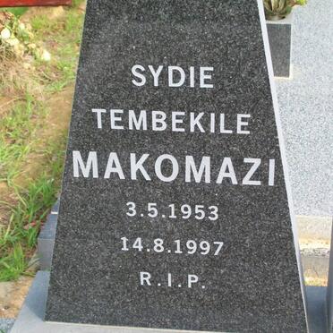 MAKOMAZI Sydie Tembekile 1953-1997