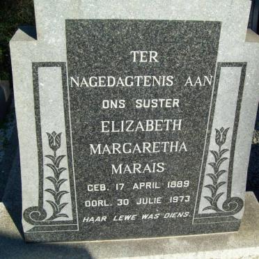 MARAIS Elizabeth Margaretha 1889-1973