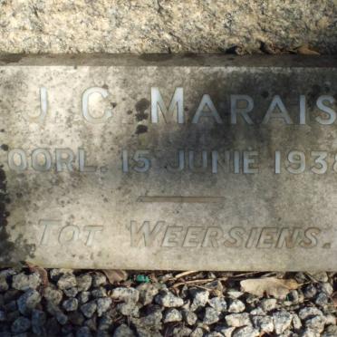 MARAIS J.C. -1938