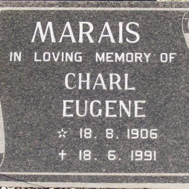 MARAIS Charl Eugene 1906-1991