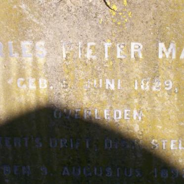 MARAIS Charles Pieter 1829-1892