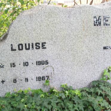 MEYER Louise 1905-1987