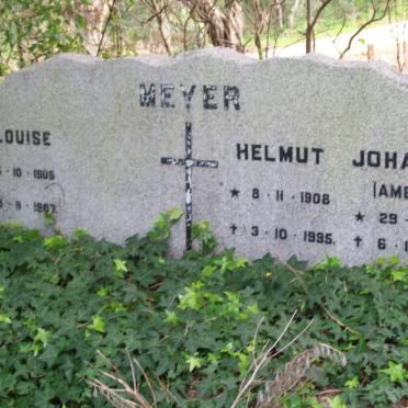 MEYER Helmut 1908-1995 &amp; Louise 1905-1987 :: AMELER Johanne 1912-1996