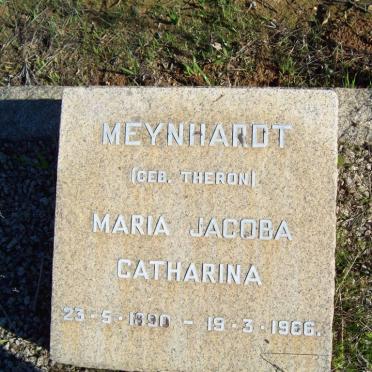 MEYNHARDT Maria Jacoba Catharina nee THERON 1890-1966
