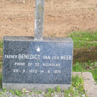 MEER Benedict, van der 1922-1970