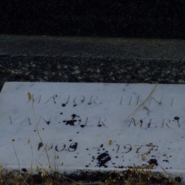 MERWE Henty, van der 1908-1977