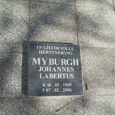 MYBURGH Johannes Laberus 1969-2006