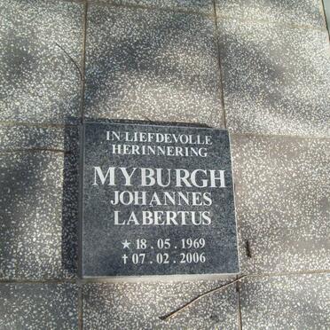 MYBURGH Johannes Laberus 1969-2006