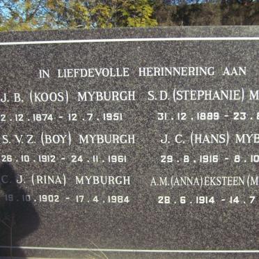 MYBURGH :: EKSTEEN