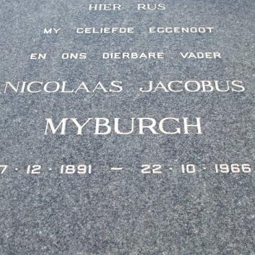 MYBURGH Nicolaas Jacobus 1891-1966 &amp; Hendrika Alberdina NYENHUIS 1901-1980_2
