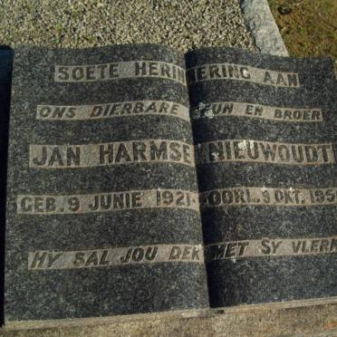 NIEUWOUDT Jan Harmse 1921-1950
