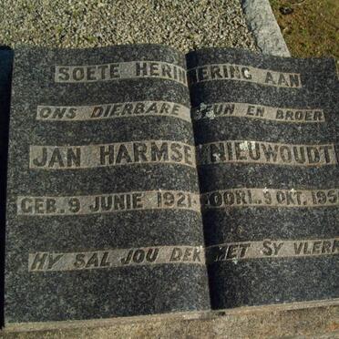 NIEUWOUDT Jan Harmse 1921-1950