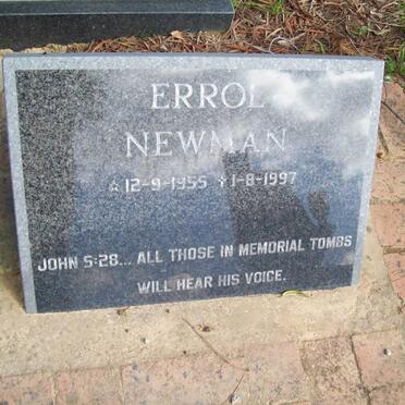 NEWMAN Errol 1955-1997