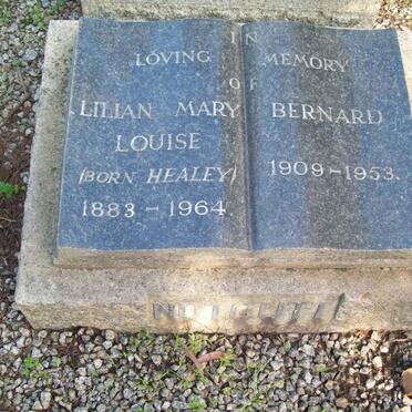 NOTCUTT Bernard 1909-1953 &amp; Lilian Mary Louise HEALEY 1883-1964