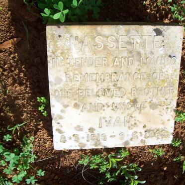 NASSETTE Ivan 1919-1969