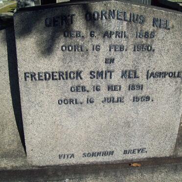 NEL Gert Cornelius 1885-1950 &amp; Frederik Smit Nel ASHPOLE 1891-1959