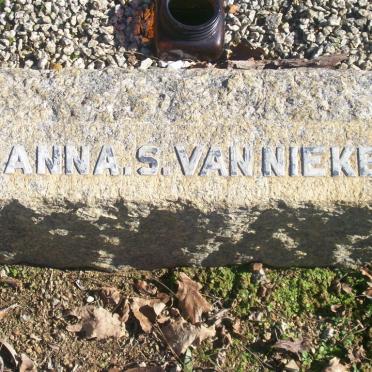 NIEKERK Anna S., van