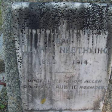 NEETHLING Hennie 1836-1914