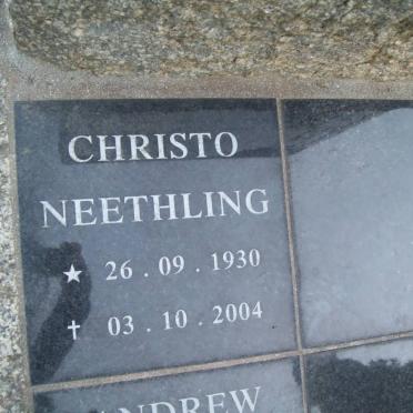 NEETHLING Christo 1930-2004