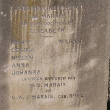 NEETHLING Catharina nee MARAIS  :: NEETHLING Elizabeth