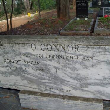 O'CONNOR Robert Philip 1961-1984