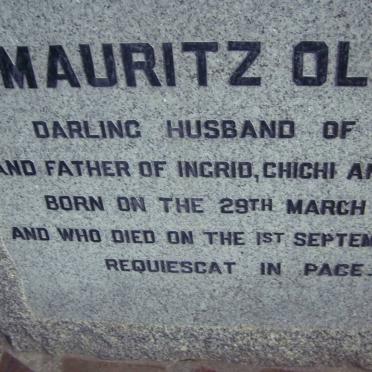 OLëN Mauritz 1920-1983