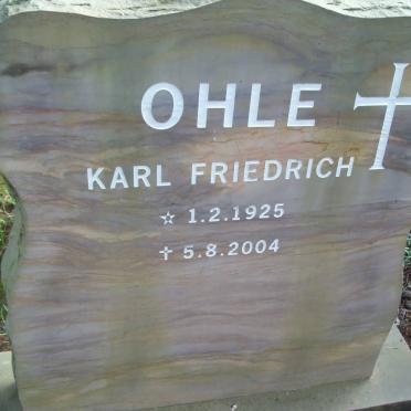 OHLE Karl Friedrich 1925-2004