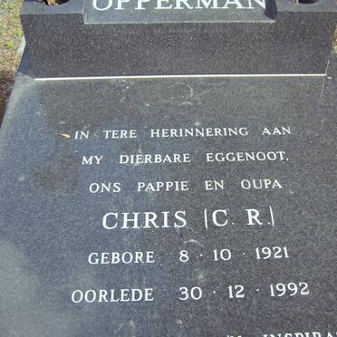 OPPERMAN C.R. 1921-1992