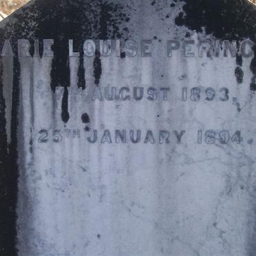 PERINGUEY Marie Louise 1893-1894
