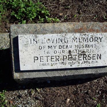 PETERSEN Peter 1859-1934