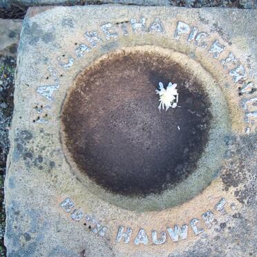 PICKERELL Margaretha nee HAUWERT 1889-1939