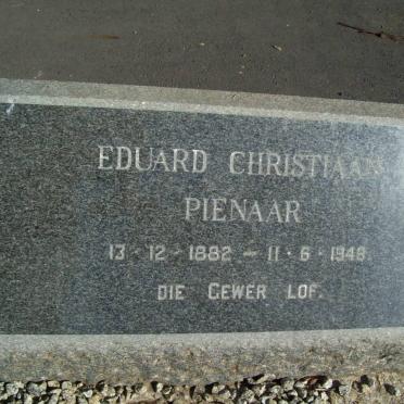 PIENAAR Eduard Christiaan 1882-1948