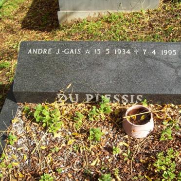 PLESSIS André J-Gais, du 1934-1995