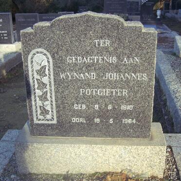 POTGIETER Wynand Johannes 1910-1964